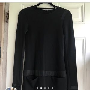 Theory black dresses